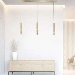 Luminaires Paul Neuhaus Suspension Paul Neuhaus PURE-VEGA LED Laiton, 9 lumières* Suspensions