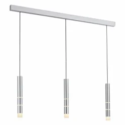 Luminaires Paul Neuhaus Suspension Paul Neuhaus PURE-VEGA LED Aluminium, 3 lumières* Éclairage Led