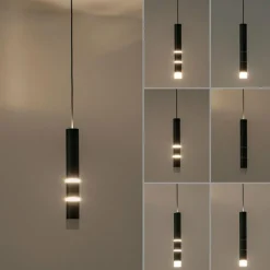 Luminaires Paul Neuhaus Suspension Paul Neuhaus PURE-VEGA LED Aluminium, 3 lumières* Éclairage Led