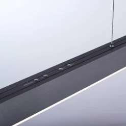 Luminaires Paul Neuhaus Suspension Paul Neuhaus PURE-MOTO LED Gris, 3 lumières, Télécommandes* Éclairage Led