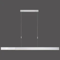 Luminaires Paul Neuhaus Suspension Paul Neuhaus PURE-MOTO LED Aluminium, 3 lumières, Télécommandes* Éclairage Led