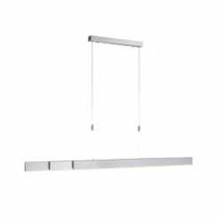 Luminaires Paul Neuhaus Suspension Paul Neuhaus PURE-MOTO LED Aluminium, 3 lumières, Télécommandes* Éclairage Led