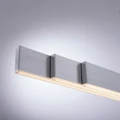 Luminaires Paul Neuhaus Suspension Paul Neuhaus PURE-MOTO LED Aluminium, 3 lumières, Télécommandes* Éclairage Led