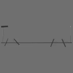 Luminaires Paul Neuhaus Suspension Paul Neuhaus PURE-TUTUA LED Noir, 4 lumières* Éclairage Led