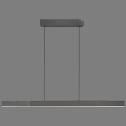 Luminaires Paul Neuhaus Suspension Paul Neuhaus PURE-MOTO-RISE LED Gris, 3 lumières, Télécommandes