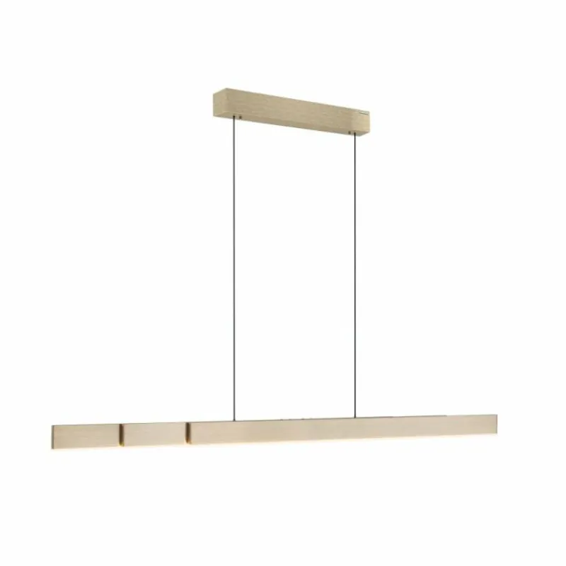 Luminaires Paul Neuhaus Suspension Paul Neuhaus PURE-MOTO-RISE LED Or, 3 lumières, Télécommandes