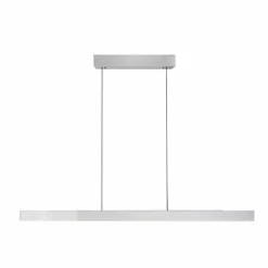 Luminaires Paul Neuhaus Suspension Paul Neuhaus PURE-MOTO-RISE LED Argenté, 3 lumières, Télécommandes