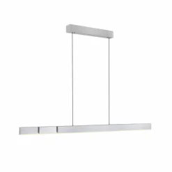 Luminaires Paul Neuhaus Suspension Paul Neuhaus PURE-MOTO-RISE LED Argenté, 3 lumières, Télécommandes