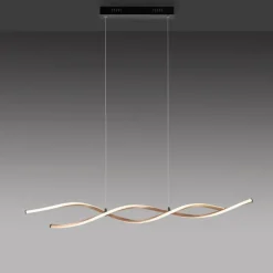 Lampes Dorées-Luminaires Paul Neuhaus Suspension Paul Neuhaus POLINA LED Noir, 1 lumière