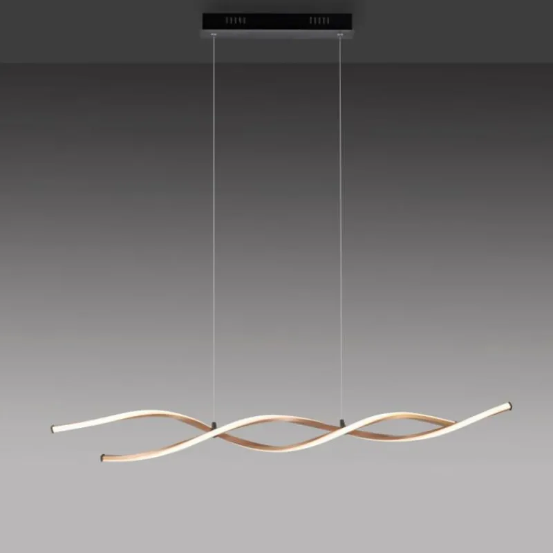 Lampes Dorées-Luminaires Paul Neuhaus Suspension Paul Neuhaus POLINA LED Noir, 1 lumière