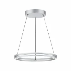 Luminaires Paul Neuhaus Suspension Paul Neuhaus PURE E-LOOP LED Argenté, 2 lumières, Télécommandes* Éclairage Led