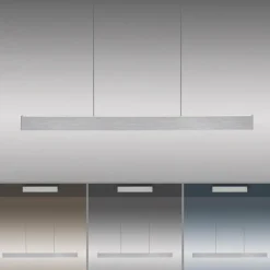 Luminaires Paul Neuhaus Suspension Paul Neuhaus PURE E-MOTION LED Argenté, 1 lumière, Télécommandes* Éclairage Led