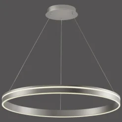 Paul Neuhaus Q-Serie Suspension Paul Neuhaus Q-VITO LED Acier inoxydable, 1 lumière, Télécommandes