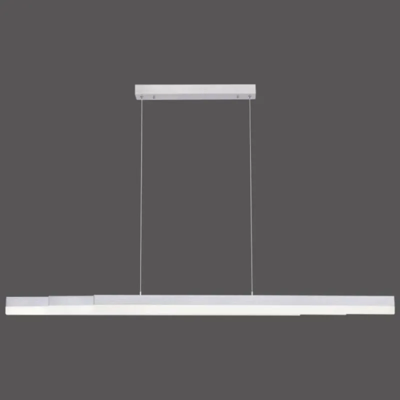 Paul Neuhaus Q-Serie Suspension Paul Neuhaus Q-TOWER LED Aluminium, 3 lumières, Télécommandes