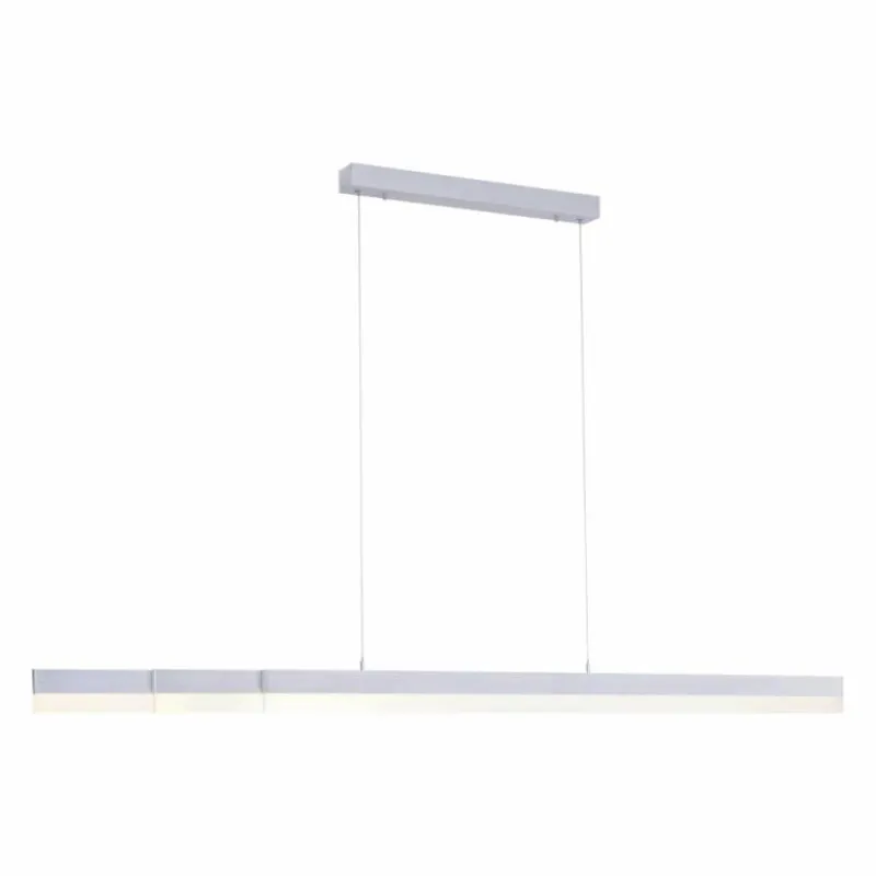 Paul Neuhaus Q-Serie Suspension Paul Neuhaus Q-TOWER LED Aluminium, 3 lumières, Télécommandes