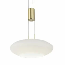 Paul Neuhaus Q-Serie Suspension Paul Neuhaus Q-ETIENNE LED Laiton, 1 lumière, Télécommandes