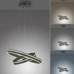 Paul Neuhaus Q-Serie Suspension Paul Neuhaus Q-VITO LED Anthracite, 1 lumière, Télécommandes