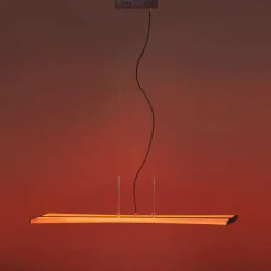 Paul Neuhaus Q-Serie Suspension Paul Neuhaus Q-Riller LED Chrome, 14 lumières, Télécommandes, Changeur de couleurs