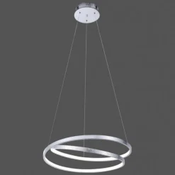 Luminaires Paul Neuhaus Suspension Paul Neuhaus ROMAN Argenté, 1 lumière* Suspensions