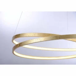 Lampes Dorées-Luminaires Paul Neuhaus Suspension Paul Neuhaus ROMAN LED Or, 1 lumière