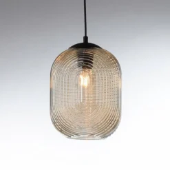 Luminaires Paul Neuhaus Suspension Paul Neuhaus SHITAKE Noir, 3 lumières