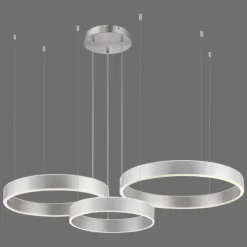 Luminaires Paul Neuhaus Suspension Paul Neuhaus SCULLI LED Argenté, 2 lumières* Éclairage Led