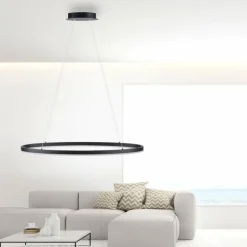 Luminaires Paul Neuhaus Suspension Paul Neuhaus TITUS LED Anthracite, 1 lumière* Éclairage Led