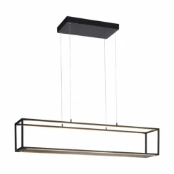 Luminaires Paul Neuhaus Suspension Paul-Neuhaus CONTURA LED Noir, 4 lumières* Éclairage Led