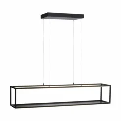 Luminaires Paul Neuhaus Suspension Paul-Neuhaus CONTURA LED Noir, 4 lumières* Éclairage Led