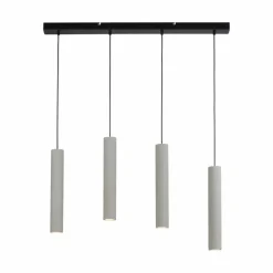 Luminaires Paul Neuhaus Suspension Paul-Neuhaus ETON Noir, 4 lumières* Suspensions