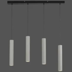 Luminaires Paul Neuhaus Suspension Paul-Neuhaus ETON Noir, 4 lumières* Suspensions