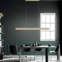 Lampes Dorées-Luminaires Paul Neuhaus Suspension Paul-Neuhaus NANIA LED Or, 1 lumière