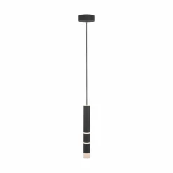 Luminaires Paul Neuhaus Suspension Paul-Neuhaus PURE-VEGA LED Noir, 3 lumières* Suspensions