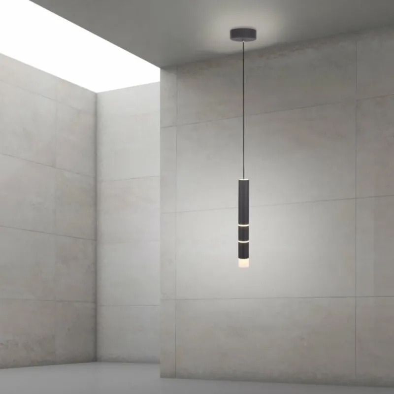 Luminaires Paul Neuhaus Suspension Paul-Neuhaus PURE-VEGA LED Noir, 3 lumières* Suspensions