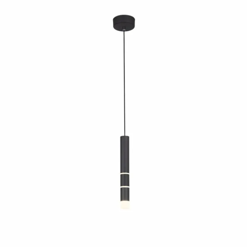 Luminaires Paul Neuhaus Suspension Paul-Neuhaus PURE-VEGA LED Noir, 3 lumières* Suspensions