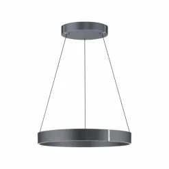 Luminaires Paul Neuhaus Suspension Paul-Neuhaus PURE E-CLIPSE LED Gris, 2 lumières, Télécommandes* Éclairage Led