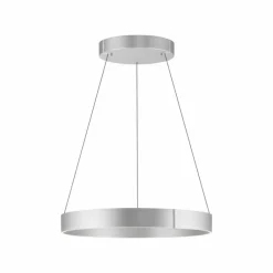 Luminaires Paul Neuhaus Suspension Paul-Neuhaus PURE E-CLIPSE LED Argenté, 2 lumières, Télécommandes* Éclairage Led