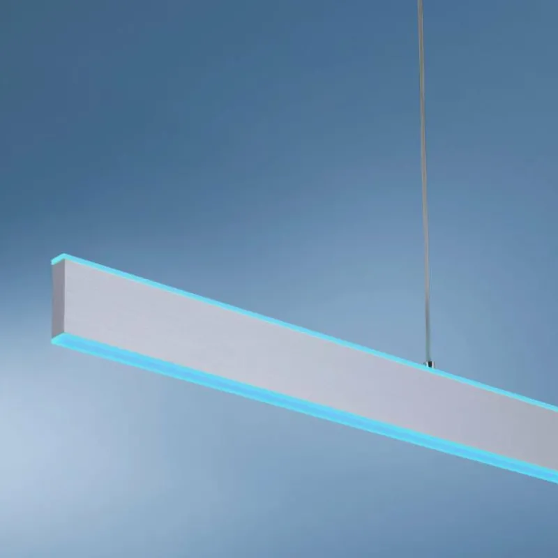 Paul Neuhaus Q-Serie Suspension Paul-Neuhaus Q-ADRIANA LED Aluminium, 2 lumières, Télécommandes