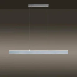 Paul Neuhaus Q-Serie Suspension Paul-Neuhaus Q-ADRIANA LED Aluminium, 2 lumières, Télécommandes