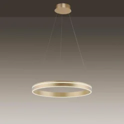 Paul Neuhaus Q-Serie Suspension Paul-Neuhaus Q-VITO LED Laiton, Télécommandes