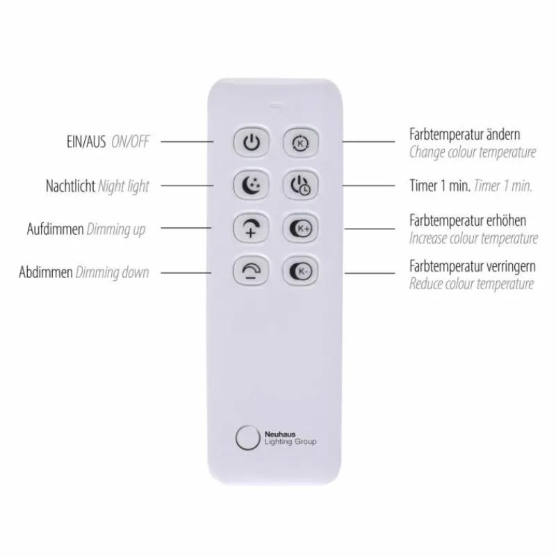 Lampes Dorées-Luminaires Paul Neuhaus Suspension Paul-Neuhaus TESSARA LED Or, 1 lumière, Télécommandes