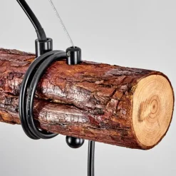 Lampes En Tissu-hofstein Suspension Perdigueira Écru, Noir, 3 lumières