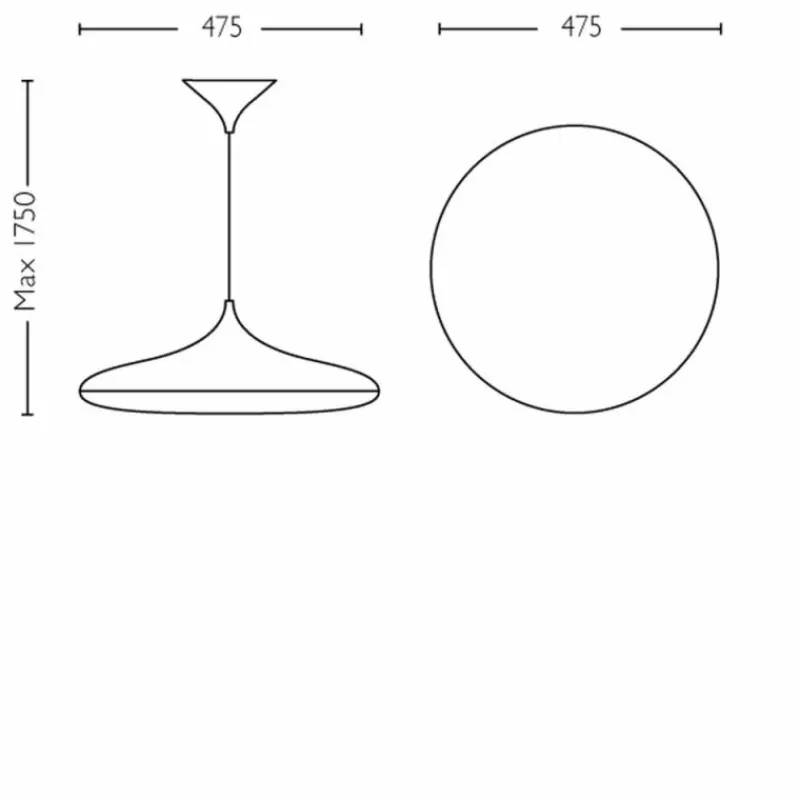 Luminaires Philips Suspension Philips Hue Cher LED Blanc, 1 lumière, Télécommandes