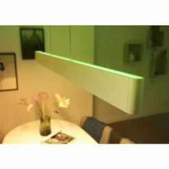 Luminaires Philips Suspension Philips Hue White & Colour Ambiance Ensis LED Blanc, 2 lumières, Changeur de couleurs
