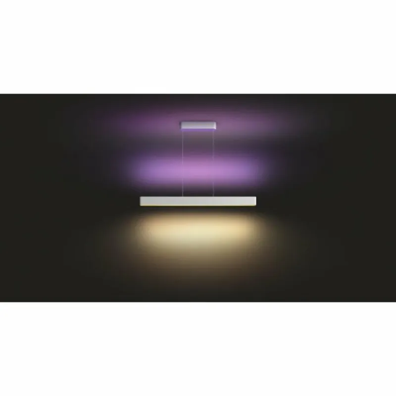 Luminaires Philips Suspension Philips Hue White & Colour Ambiance Ensis LED Blanc, 2 lumières, Changeur de couleurs