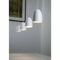 Lampe Design-Luminaires Philips Suspension Philips myLiving WOLGA LED Blanc, 4 lumières