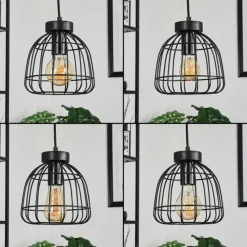 Lampes Vintages & Rétros-hofstein Suspension Piment Noir, 3 lumières