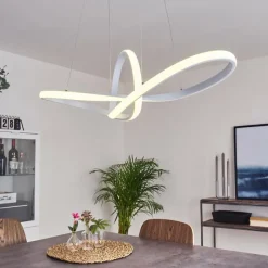 hofstein Suspension Pitasch LED Blanc, 1 lumière* Éclairage Led