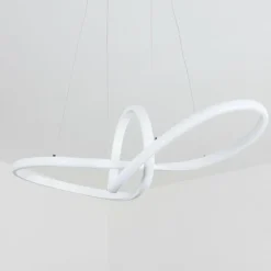 hofstein Suspension Pitasch LED Blanc, 1 lumière* Éclairage Led