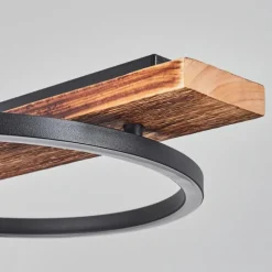 hofstein Suspension Pompu LED Brun, Noir, 3 lumières